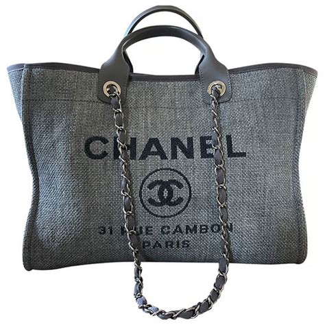 chanel deauville tote dupe|chanel deauville canvas tote handbag.